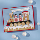 Spellbinders Etched Dies Candy Christmas - Gingerbread Train, S7-280