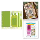 Mid Aug - Spellbinders Die Set - Keepsake Capsule Page, S7-297 Esther Glas