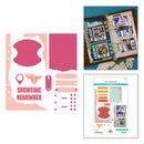 Mid Aug - Spellbinders Die Set - Torn Edges w/Tag, S7-298 Esther Glas