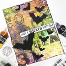 Hero Arts Layering Stencils - Halloween Words, SA288