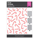 Hero Arts Layering Stencils - Candy Cane Toss Up, SA308