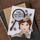 Hero Arts Case Closed Stamp & Cut Set - Miss Detective, SB507