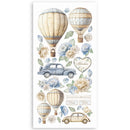 Stamperia D/S Paper Cut-outs 4 Sheets - Timeless, SBBCT13