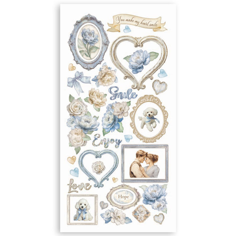 Stamperia D/S Paper Cut-outs 4 Sheets - Timeless, SBBCT13