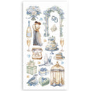 Stamperia D/S Paper Cut-outs 4 Sheets - Timeless, SBBCT13