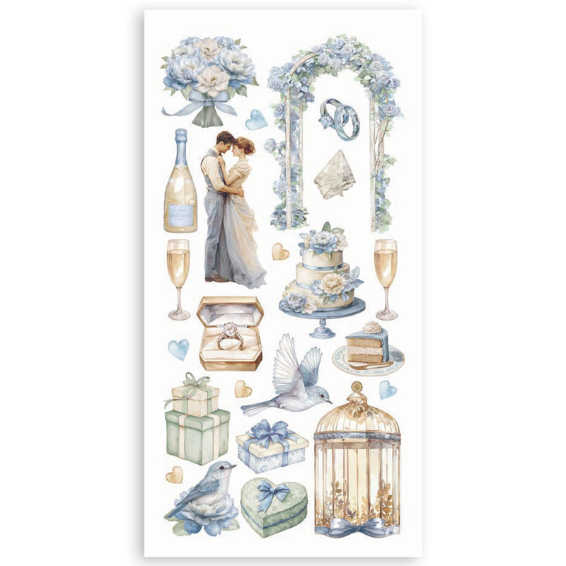 Stamperia D/S Paper Cut-outs 4 Sheets - Timeless, SBBCT13