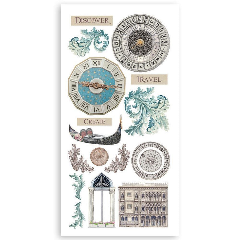 Stamperia Double-Sided Paper Cut-Outs - Venice City of Art, SBBCT14