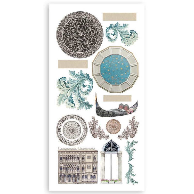 Stamperia Double-Sided Paper Cut-Outs - Venice City of Art, SBBCT14