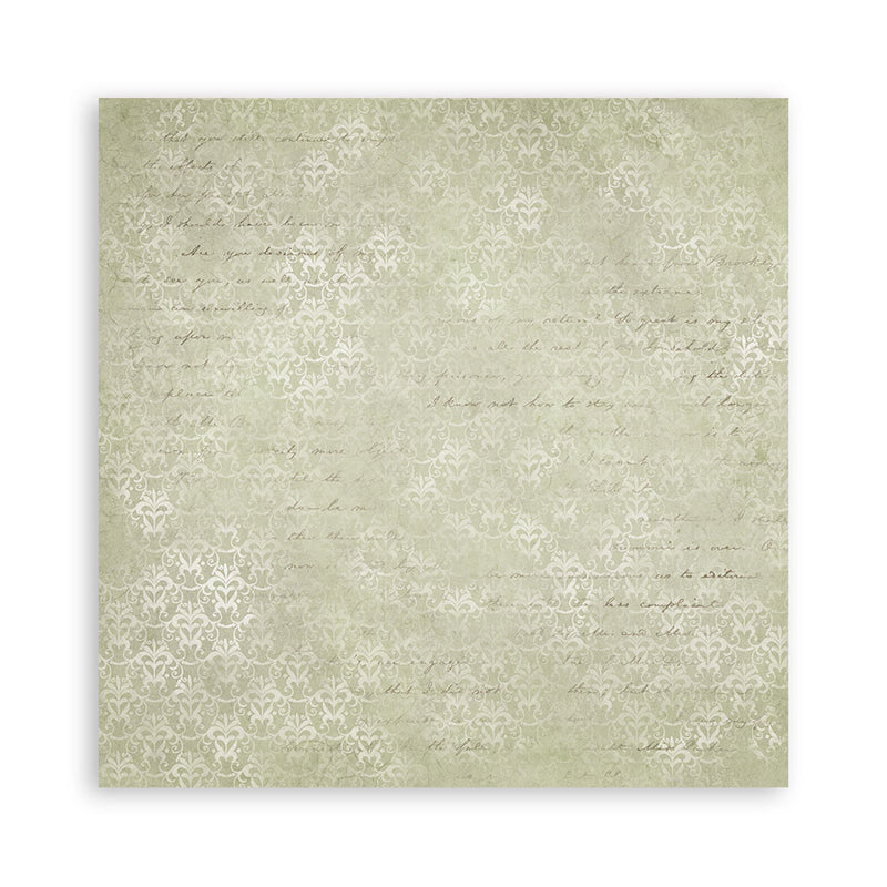 Stamperia Double-Sided 12x12 Paper Pad 10Pc - Timeless, SBBL171