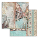 Stamperia Doubled-Sided 12x12 Scrapbooking Pad 10pg - Venice City of Art, SBBL172