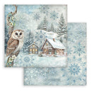 Stamperia - 12x12 Scrapbooking Pad - The Owl's House, SBBL174