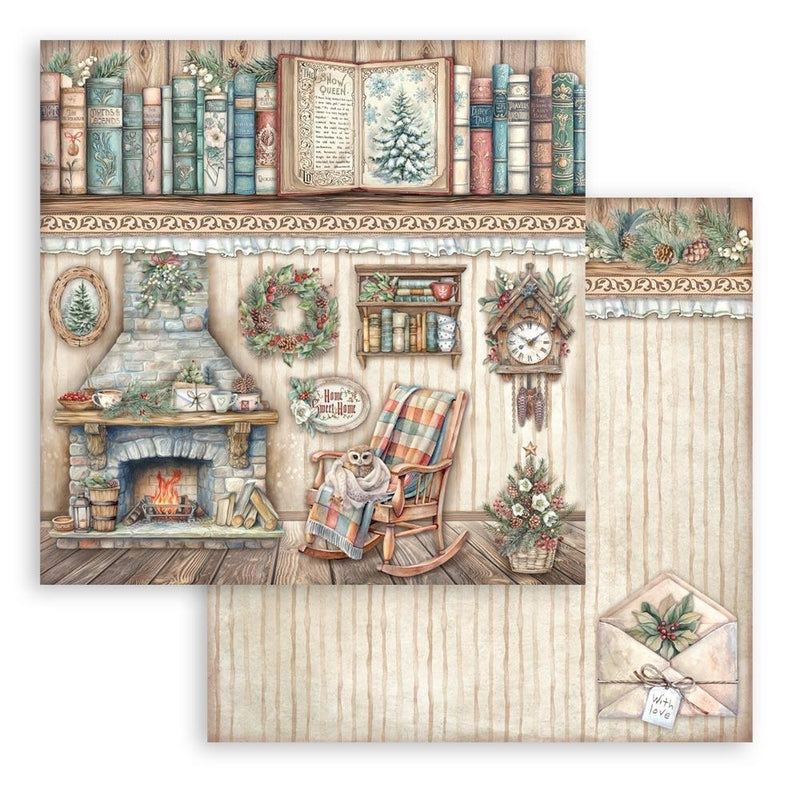 Stamperia - 12x12 Scrapbooking Pad - The Owl's House, SBBL174