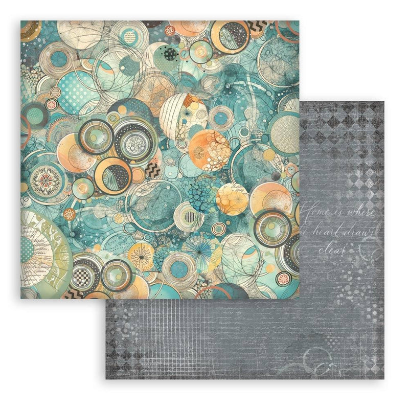 Stamperia Furry Friends 12x12 Double-sided Paper Pad - Backgrounds, SBBL177
