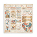Stamperia 12x12 Paper Pad - Family Scrapbooking, SBBL181