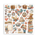 Stamperia 12x12 Paper Pad - Family Scrapbooking, SBBL181