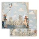 Stamperia 12x12 Paper Pad - Family Scrapbooking, SBBL181
