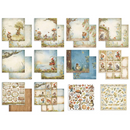 Stamperia Double-Sided 8x8 Paper Pad 10Pc - Hidden Grove, SBBS124