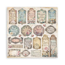 Stamperia Doubled-Sided 8x8 Scrapbooking Pad 10pc - Venice City of Art, SBBS128