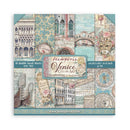 Stamperia Doubled-Sided 8x8 Scrapbooking Pad 10pc - Venice City of Art, SBBS128