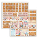 Stamperia - 8x8 Scrapbooking Pad - Candy Christmas, SBBS129
