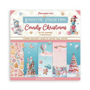 Stamperia - 8x8 Scrapbooking Pad - Candy Christmas, SBBS129