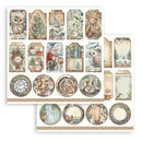 Stamperia - 8x8 Scrapbooking Pad - The Owl's House, SBBS130