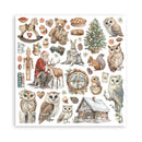 Stamperia - 8x8 Scrapbooking Pad - The Owl's House, SBBS130