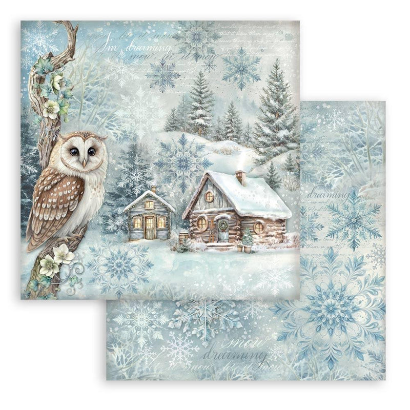 Stamperia - 8x8 Scrapbooking Pad - The Owl's House, SBBS130