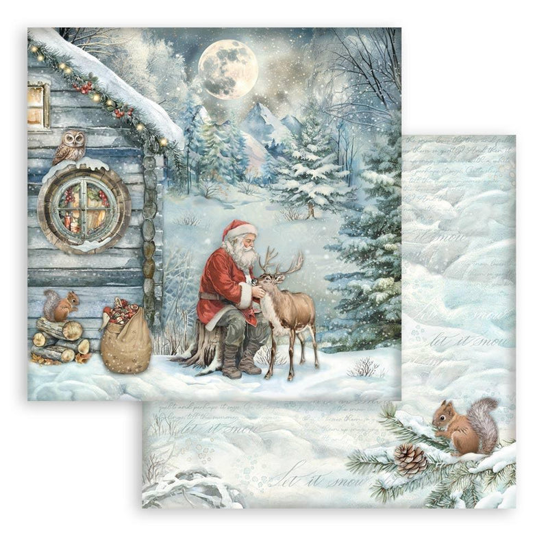 Stamperia - 8x8 Scrapbooking Pad - The Owl's House, SBBS130