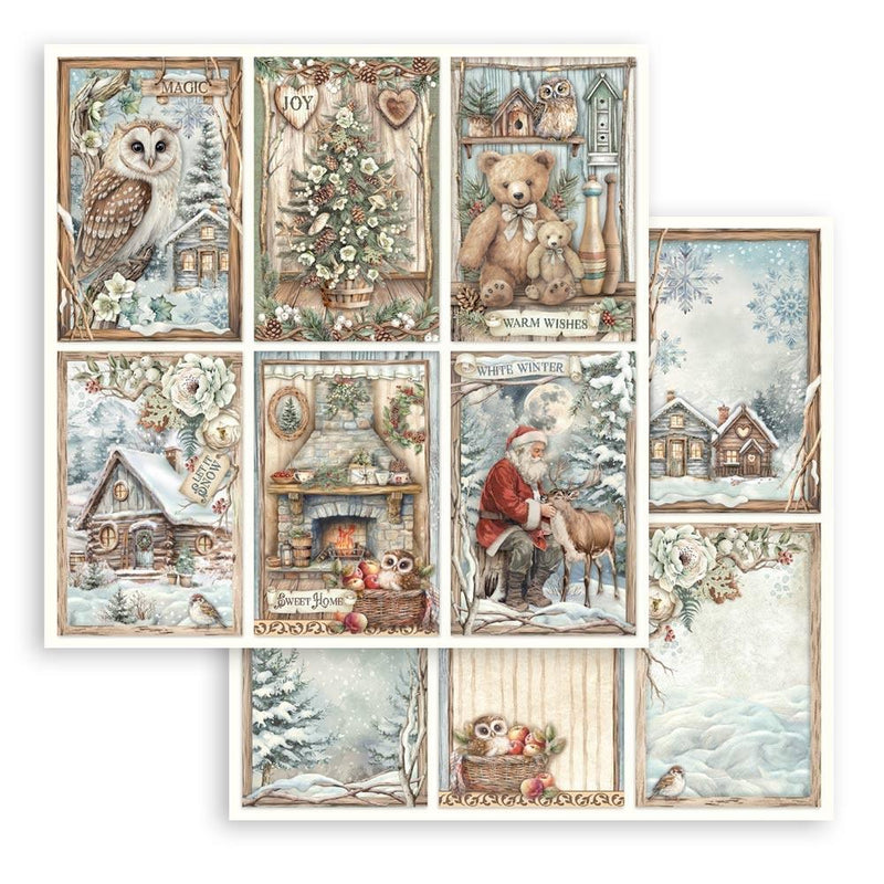 Stamperia - 8x8 Scrapbooking Pad - The Owl's House, SBBS130