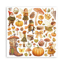 Stamperia Whispering Woods - 8x8 Double-sided Paper Pad, SBBS131
