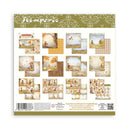 Stamperia Whispering Woods - 8x8 Double-sided Paper Pad, SBBS131