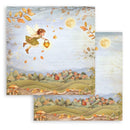 Stamperia Whispering Woods - 8x8 Double-sided Paper Pad, SBBS131