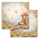 Stamperia Whispering Woods - 8x8 Double-sided Paper Pad, SBBS131