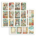 Stamperia Furry Friends 8x8 Double-sided Paper Pad, SBBS132