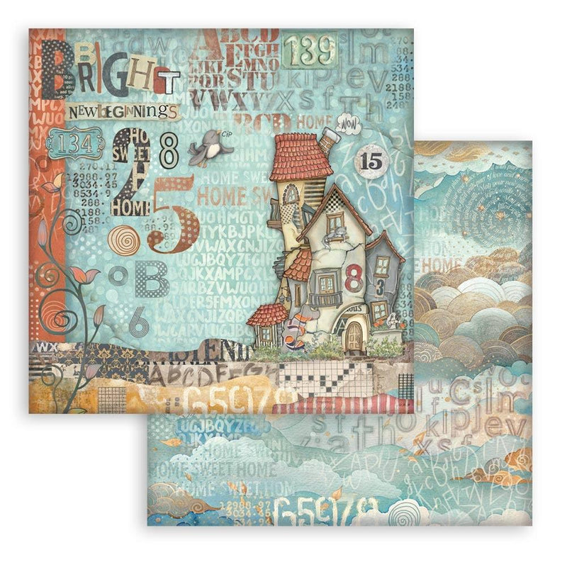 Stamperia Furry Friends 12x12 Double-sided Scrapbooking Pad, SBBL176