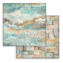 Stamperia Furry Friends 8x8 Double-sided Paper Pad - Backgrounds, SBBS133