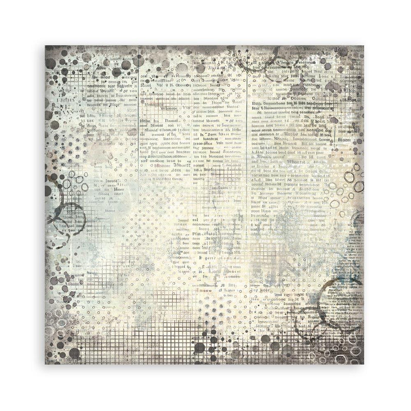 Stamperia Furry Friends 8x8 Double-sided Paper Pad - Backgrounds, SBBS133