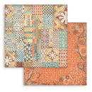 Stamperia Furry Friends 8x8 Double-sided Paper Pad - Backgrounds, SBBS133