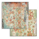 Stamperia Furry Friends 8x8 Double-sided Paper Pad - Backgrounds, SBBS133