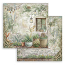 Stamperia 12x12 Paper Pad - Herbarium Silvae Scrapbooking, SBBL179