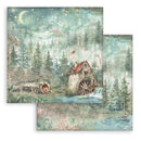 Stamperia 12x12 Paper Pad - Herbarium Silvae Scrapbooking, SBBL179