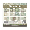 Stamperia 8x8 D/S Paper Pk - Herbarium Silvae Backgrounds, SBBS136