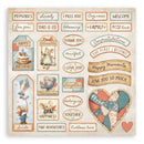 Stamperia 8x8 D/S Scrapbooking Pad - Family, SBBS137