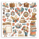 Stamperia 8x8 D/S Scrapbooking Pad - Family, SBBS137