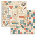 Stamperia 8x8 D/S Scrapbooking Pad - Family, SBBS137