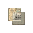 Stamperia Double-Sided 8x8 Paper Pad 10Pc - Voyages Fantastiques, SBBS30