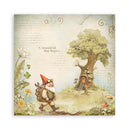 Stamperia 8x8 S/S Paper Pad 22Pc - Hidden Grove, SBBSXB10