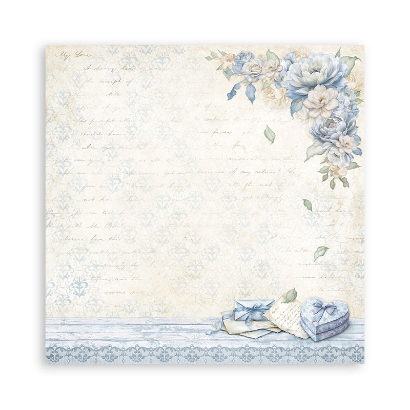 Stamperia 8x8 Single-Sided Maxi Pad 22Pc - Timeless, SBBSXB13