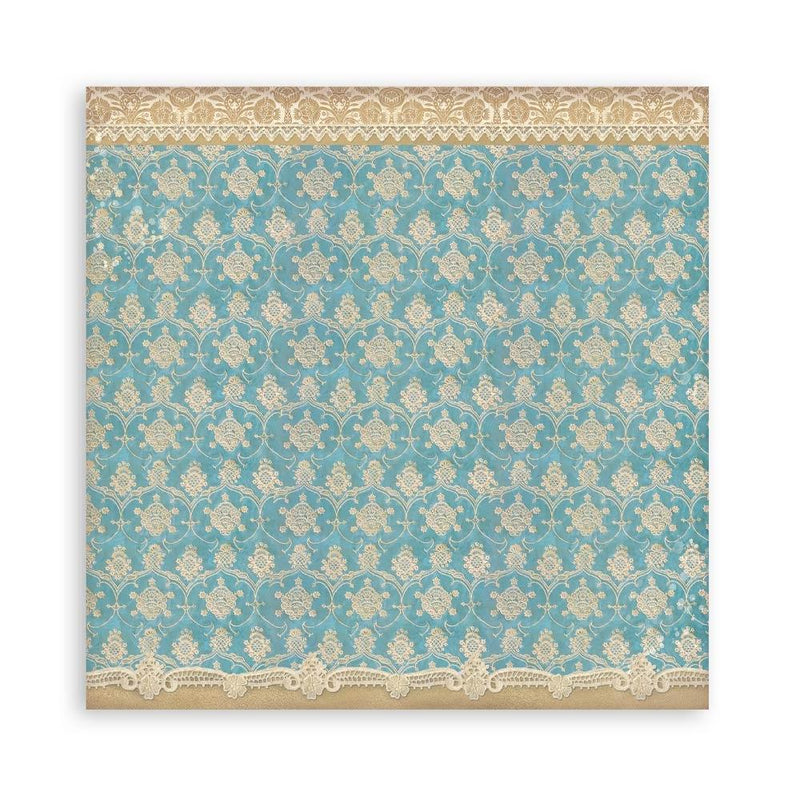 Stamperia Single-Sided 8x8 Maxi Paper Pad 22pg - Venice City of Art, SBBSXB14